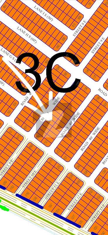 200 YARDS SECTOR '3C' STUNNING LOCATION BEST FOR SECURE INVESTMENT KARACHI TRANSFER