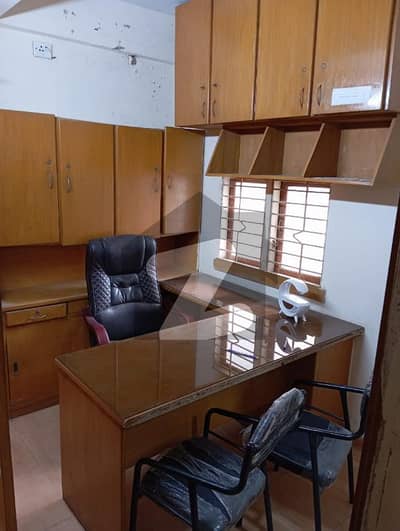 SEMI-FURNISHED OFFICE FOR RENT IN BLOCK 13-A, GULSHAN