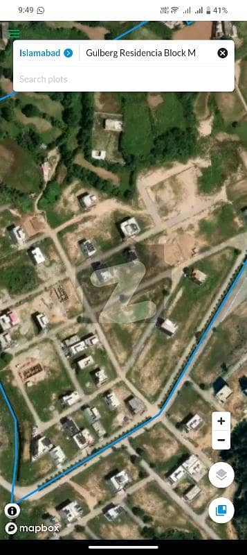 گلبرگ ریزیڈنشیا گلبرگ,اسلام آباد میں 7 مرلہ رہائشی پلاٹ 1.2 کروڑ میں برائے فروخت۔