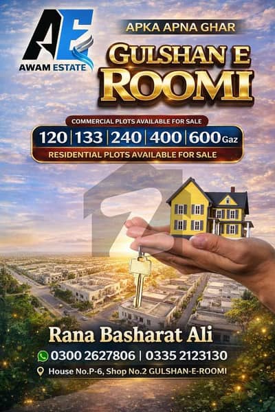 123 sq single story House for sale model colony Karachi sheet no 11