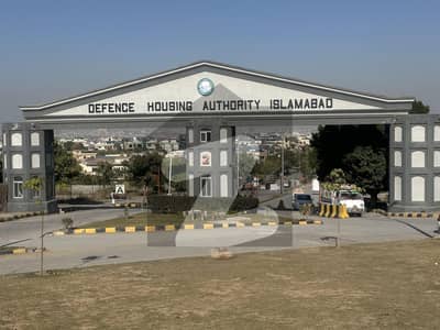 Kanal south face level plot sector C DHA Phase 2 Islamabad for sale