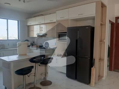 3 Beds D/D Fully Furnished Flat For Rent In Small   Nishat Commerical DHA Phase 6