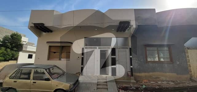 120 Sq Yard Single Story House Next to Corner | Boundary Wall Secured | Fatima Presidency | Near Saadi Town Scheme 33, Karachi