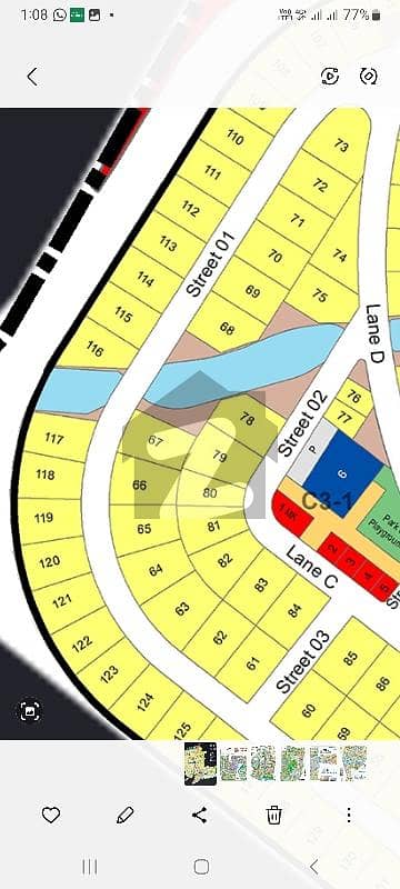 ڈی ایچ اے سٹی سیکٹر 10 ڈی ایچ اے سٹی کراچی,کراچی میں 2 کنال رہائشی پلاٹ 2.0 کروڑ میں برائے فروخت۔