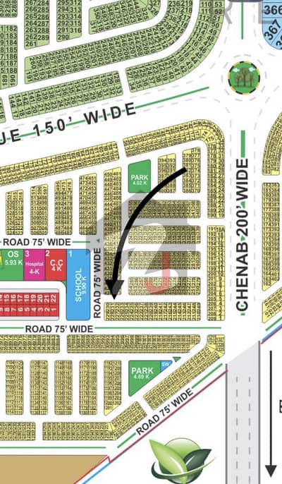 Hot Location Block J 5 Marla Plot Available
