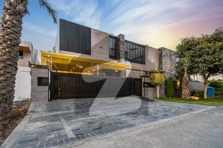 A House Of 40 Marla In DHA Phase 8 - Block T Brand New Full Basement Full Furnished Swimming Pool Home Theater Lift Facinh 150 Feet Road Very Nice Location