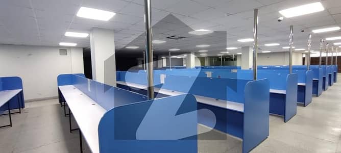 14,000 Sqft Semi-Furnished Office Space Available for Rent Sector I-9, Islamabad (Near Metro Station)
