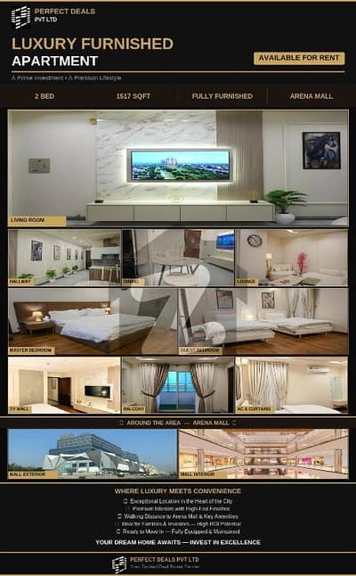 Premium Fully Furnished 2-Bedroom Apartment With Luxury Finishes