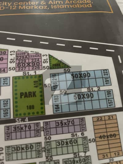 BEAUTIFUL LOCATION FRONT OPEN PLOT FOR SALE PARK FACE