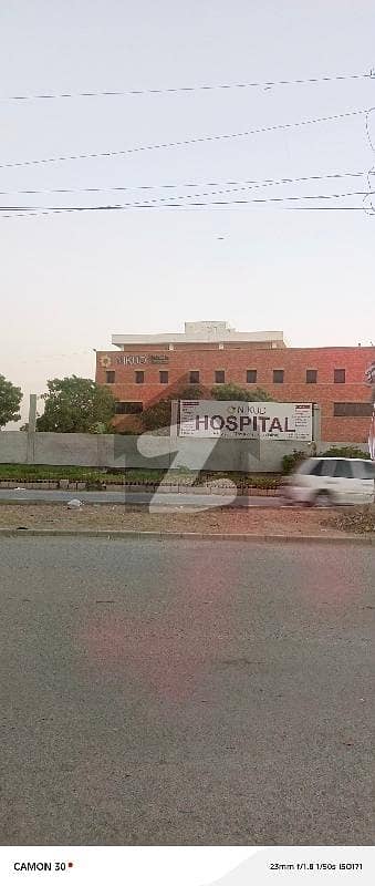 400 Yard Plot 150ft Main Road 100% Clear Clean Old Best For Commercial Purpose /School/ Hospital/ Showroom Prime Location Hijri Road Demand 5 Crore