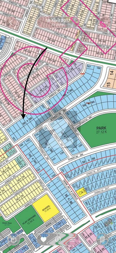 Top Notch 20 Marla Plot @2.65 Cr - Block C1, Sector B17 Islamabad.