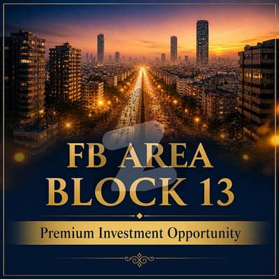 Luxury West Open House for Sale in FB Area Block 13 Karachi 400 Sq Yards G+1