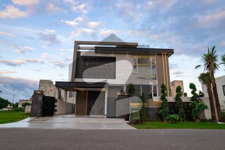 Ultra-Luxury 1 Kanal Designer House for Sale in DHA Phase 6 Featuring Full Basement, Mohsin Ali Signature Design, Elevator, Solar System & Premium Imported Finishes A True Modern Masterpiece by Wall Green Realtors
