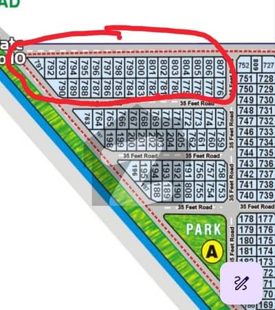 Direct Owner Sale! 10 Marla Plot in Block A Wapda City Faisalabad