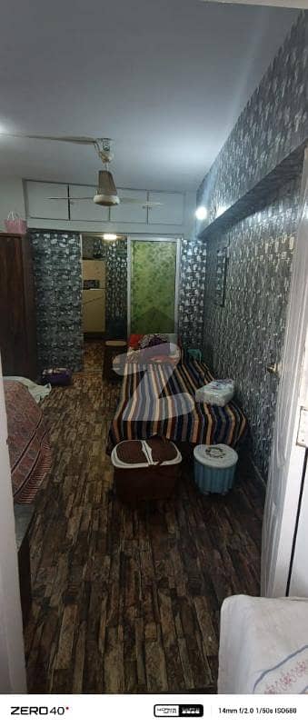 Direct Deal With Owner 4th Floor 1 Bed Corner Flat Is Available For Sale On Fort Sultan, Main Shahra-E-Faisal