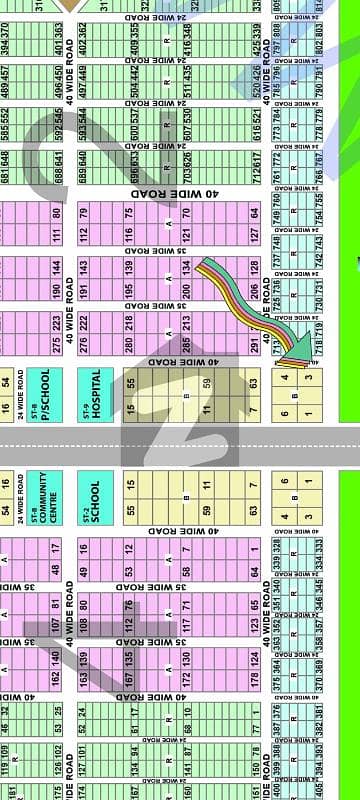 West Open 400 Square Yard Plot Sale In Block 4 Saadi Garden Scheme 33 Karachi (40 Feet Road)