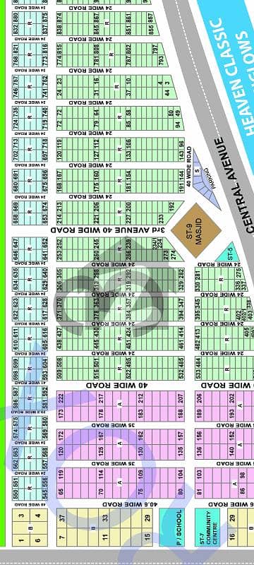Corner 120 Square Yards Plot in Saadi Garden Block 3 Scheme 33 Karachi