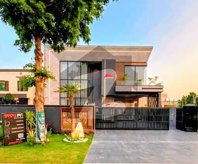 1 Kanal Top Quality Build Luxurious Beautiful Ultra Modern Design Villa Fully Furnished With Basement For Sale In DHA Lahore Phase 7 Prime Location, Near RAYA