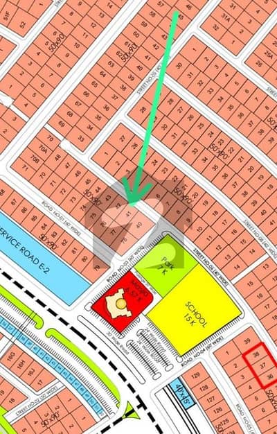 Dha Phase 3 Army Allocation Sector. E. Plot Number 41. Street no. 6. For Sale Direct Deal With Owner Developed Plot Street Carpet Solid Land