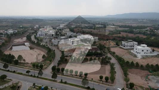 Best Location Boulevard Solid Land Plot Available For Sale In Sector H Bahria Enclave