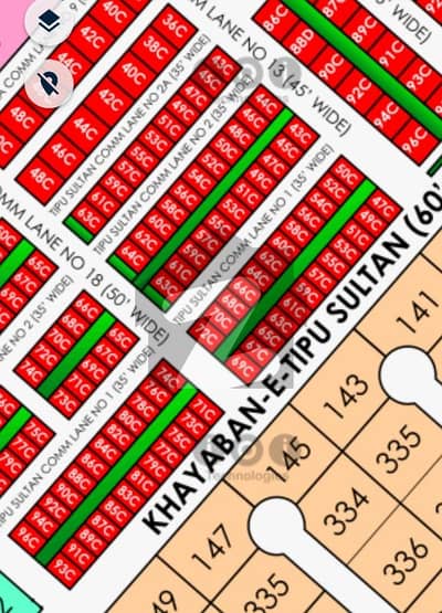 ڈی ایچ اے فیز 8 ڈی ایچ اے ڈیفینس,کراچی میں 4 مرلہ کمرشل پلاٹ 14.0 کروڑ میں برائے فروخت۔