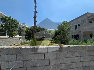 margalla Facing Gali corner plot