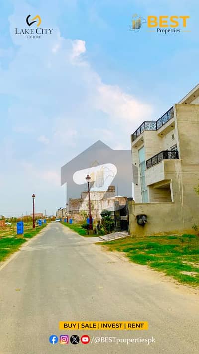 5 Marla Plot for SALE On Cheap Prices in Sector M7 C2 Lake City Lahore