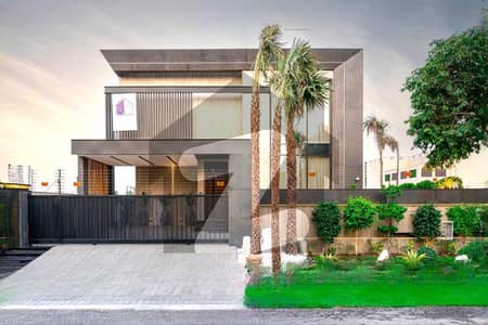 1 Kanal Top Quality Build Luxurious Beautiful Modern Design Villa With Basement For Sale In DHA Lahore Phase 8 Prime Location
