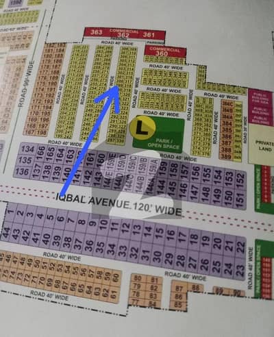 5 Marla Plot Available For Sale In Block L Royal Palm City Gujranwala