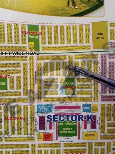 5 Marla Plot Available For Sale At Investor Rate In DHA Gujranwala