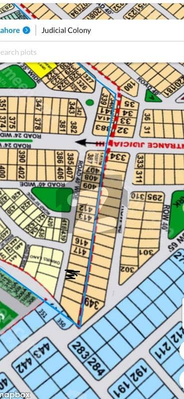 17 Marla Plot for Sale Judicial Employees Housing Society Phase 3 adjacent EmE Society