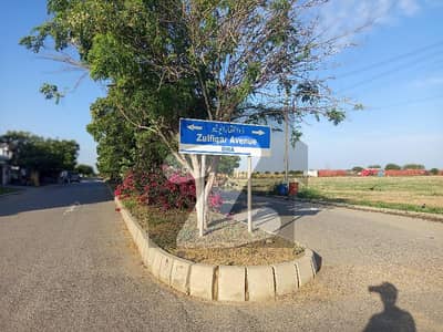 main zulfiqar avenue  DHA phase 8  zone A west open  500 square yard  prime location