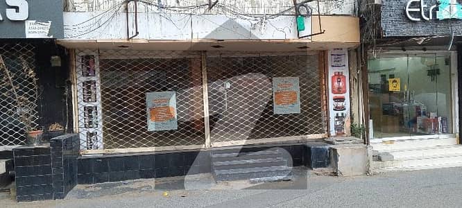 Shop + Mezzanine For Rent Zamzama Commercial