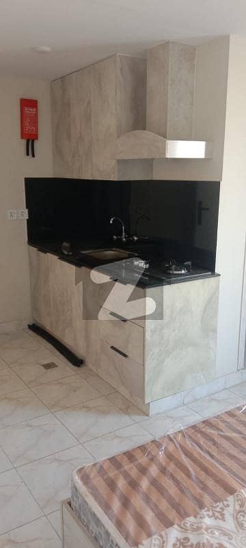 Studio Semi Furnsihed Apartment Available For Rent In Tauheed Block Sector F Bahria Town