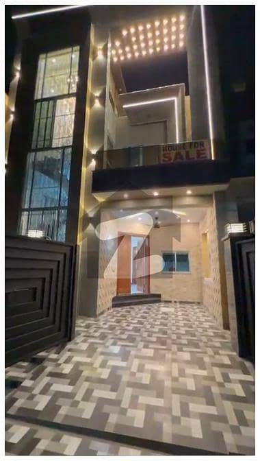 Brand New 5 Marla Modern House for Sale in Tulip Overseas Block, Park View City Lahore