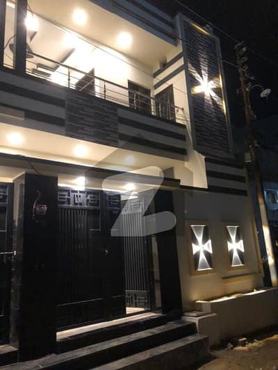 Brand New Ground Plus 1 House Available For Sale In North Karachi Sector 5A3 Near 2 Minute Chowring