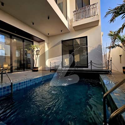 500 yards Top Quality Brand New Bungalow with Pool Basement Available for Sale