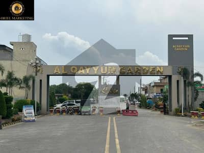 5-Marla Possession Plots Available On Installment In Al Qayyum Garden Society.