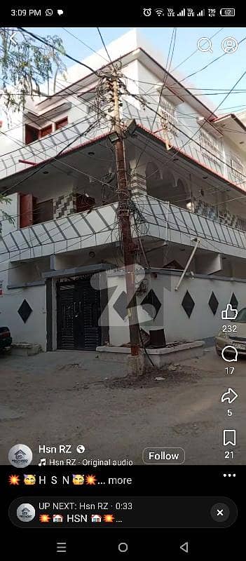 نارتھ کراچی ۔ سیکٹر 11سی نارتھ کراچی,کراچی میں 6 کمروں کا 5 مرلہ مکان 2.9 کروڑ میں برائے فروخت۔