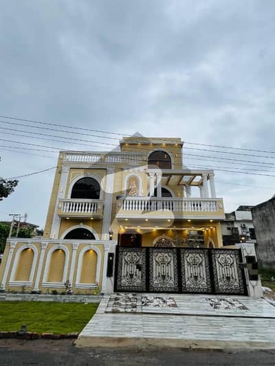 10 Marla Brand New Spanish Style Luxury Double Storey Double Kitchen With Gas Meter 50 Feet Road Facing Park House Available For Sale In Wapda Town Lahore By Fast Property Services