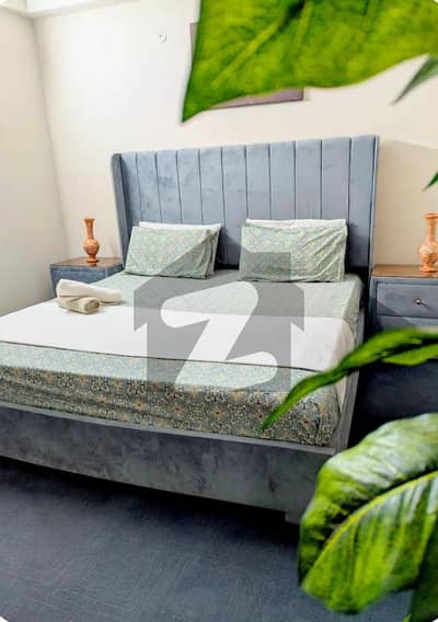 01 BEDROOM LUXURY FURNISHED APARTMENT AVAILABLE FOR RENT AT GULBERG GREEN ISLAMABAD
