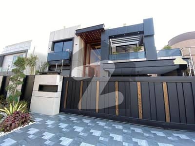 one Kanal Brand New Super luxury ultra Modern Designer House For sale in Eme society