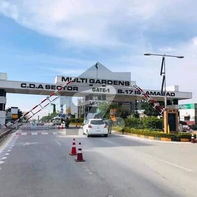 1 KANAL SOLID LAND PLOT AVAILABLE FOR SALE IN A BLOCK MULTI GARDENS B17 ISLAMABAD