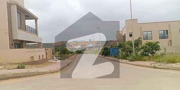 Corner 350 Square Yard Plot In Precicnt-8 FOR SALE Most Developing Precinct Of BTK Near Bahria Heights And Grand Mosque