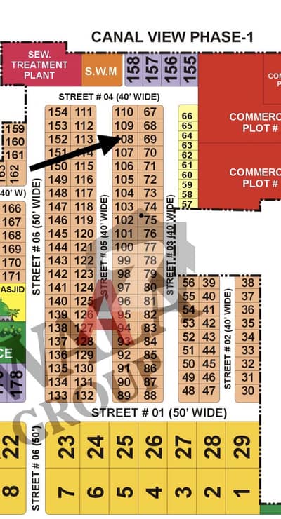 Canal View Phase 2 10 Marla Plot Available For Sale