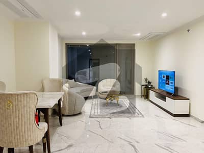Bed Luxury Furnished Apartment Top Floor Margalla Facing Private Lift 5.25 Lac (Maintenance Included)