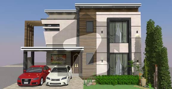 12 Marla Corner Grey Structure in Gulbahar Block Bahria Town Lahore