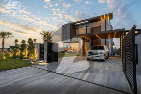 24 MARLA BRAND NEW ULTRA MODERN FULLY FURNISHED DESIGNER HOUSE WITH HUGE LAWN FOR SALE IN DHA PHASE 6 NEAR TO RAYA.