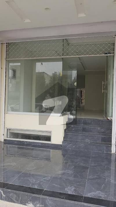 Ground Floor Commercial Shop For Sale In Bahira Town Iqbal Block Sector E