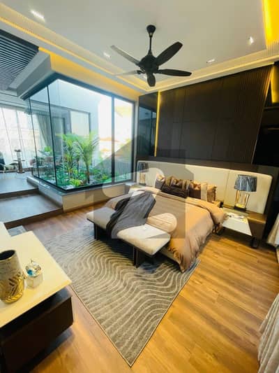 1 kanal Sami furnished brand new house available for rent in dha